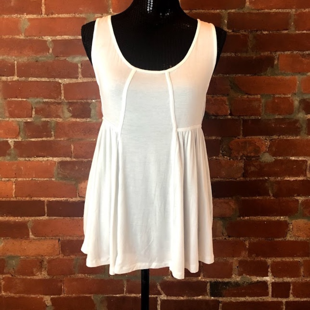 Sheer White Top